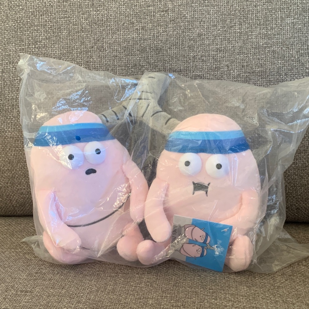 The Awkward Yeti Happy Lungs 12” Stuffed Plush Plushie New with Tag